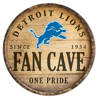 WinCraft Detroit Lions 14'' Circular Wood Sign