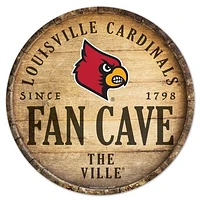 WinCraft Louisville Cardinals 14'' Circular Wood Sign