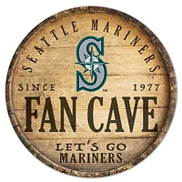 WinCraft Seattle Mariners 14'' Circular Wood Sign
