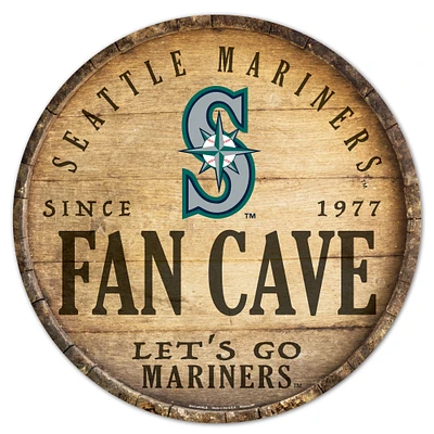 WinCraft Seattle Mariners 14'' Circular Wood Sign