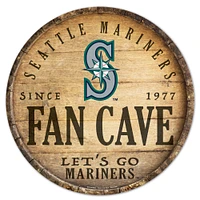 WinCraft Seattle Mariners 14'' Circular Wood Sign