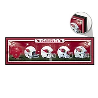 WinCraft Arizona Cardinals 9" x 30" Helmet Horizontal Wood Sign