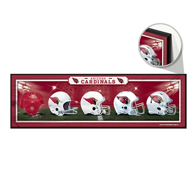 WinCraft Arizona Cardinals 9" x 30" Helmet Horizontal Wood Sign