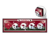 WinCraft Arizona Cardinals 9" x 30" Helmet Horizontal Wood Sign