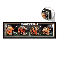 WinCraft Cincinnati Bengals 9" x 30" Helmet Horizontal Wood Sign