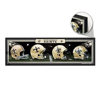 WinCraft New Orleans Saints 9" x 30" Helmet Horizontal Wood Sign