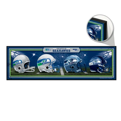 WinCraft Seattle Seahawks 9" x 30" Helmet Horizontal Wood Sign
