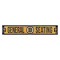 WinCraft Boston Bruins 6" x 36" General Seating Ticket Wood Sign