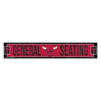 WinCraft Chicago Bulls 6" x 36" General Seating Ticket Wood Sign