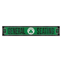 WinCraft Boston Celtics 6" x 36" General Seating Ticket Wood Sign