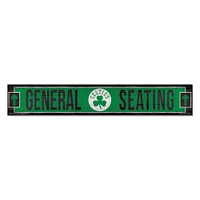 WinCraft Boston Celtics 6" x 36" General Seating Ticket Wood Sign
