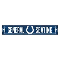 WinCraft Indianapolis Colts 6" x 36" General Seating Ticket Wood Sign