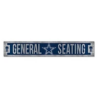 WinCraft Dallas Cowboys 6" x 36" General Seating Ticket Wood Sign