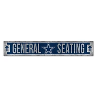 WinCraft Dallas Cowboys 6" x 36" General Seating Ticket Wood Sign