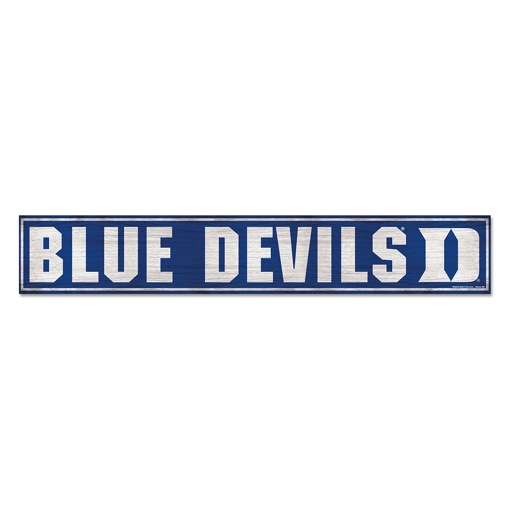 WinCraft Duke Blue Devils 6" x 36" General Seating Ticket Wood Sign