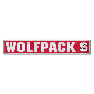 WinCraft NC State Wolfpack 6" x 36" General Seating Ticket Wood Sign