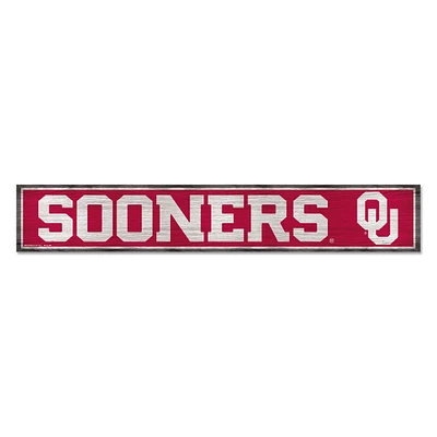 WinCraft Oklahoma Sooners 6" x 36" General Seating Ticket Wood Sign
