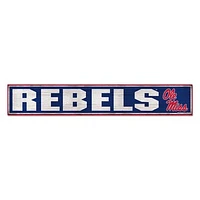 WinCraft Ole Miss Rebels 6" x 36" General Seating Ticket Wood Sign