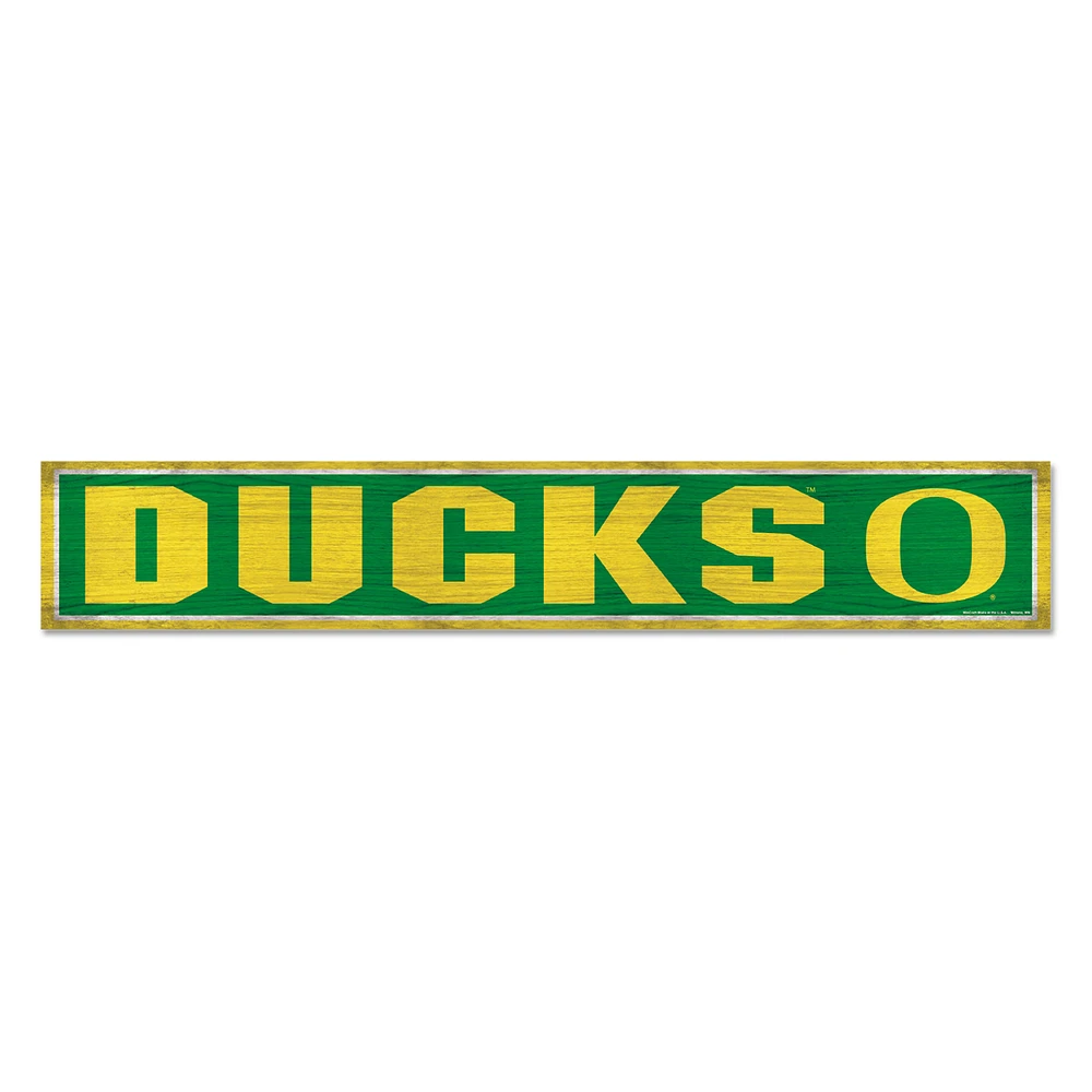 WinCraft Oregon Ducks 6" x 36" General Seating Ticket Wood Sign