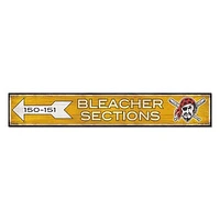 WinCraft Pittsburgh Pirates 6" x 36" General Seating Ticket Wood Sign