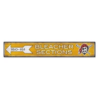 WinCraft Pittsburgh Pirates 6" x 36" General Seating Ticket Wood Sign