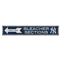 WinCraft New York Yankees 6" x 36" General Seating Ticket Wood Sign