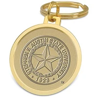 Gold Stephen F Austin Lumberjacks Team Split-Wire Key Ring