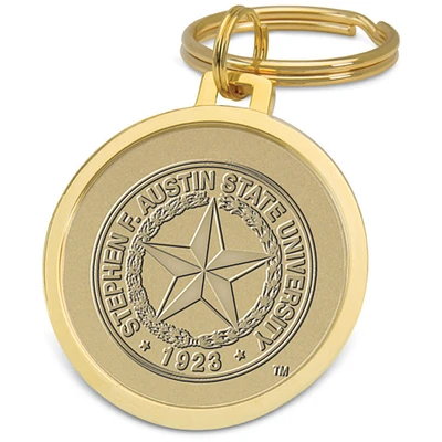 Gold Stephen F Austin Lumberjacks Team Split-Wire Key Ring