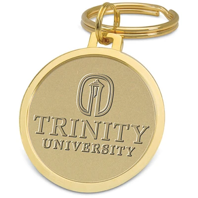 Gold Trinity Tigers Split-Wire Key Ring