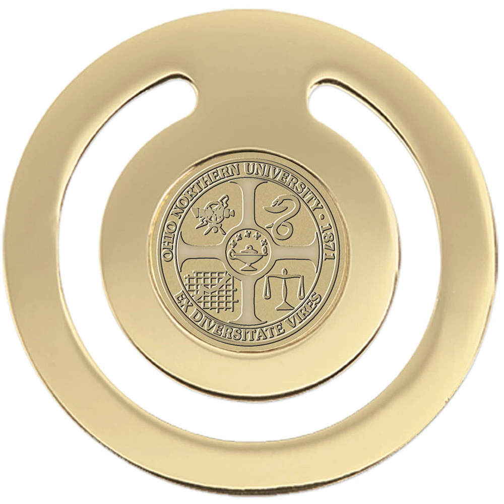 Gold Ohio Northern Polar Bears Team Logo Bookmark