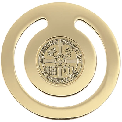 Gold Ohio Northern Polar Bears Team Logo Bookmark
