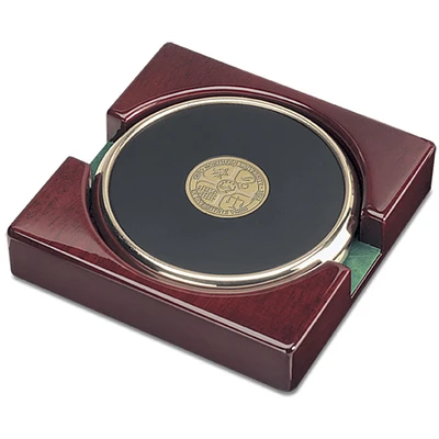Gold Ohio Northern Polar Bears 2-Piece Coaster Set