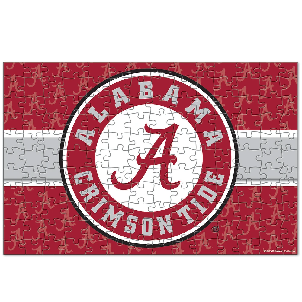 WinCraft Alabama Crimson Tide 150-Piece Team Puzzle