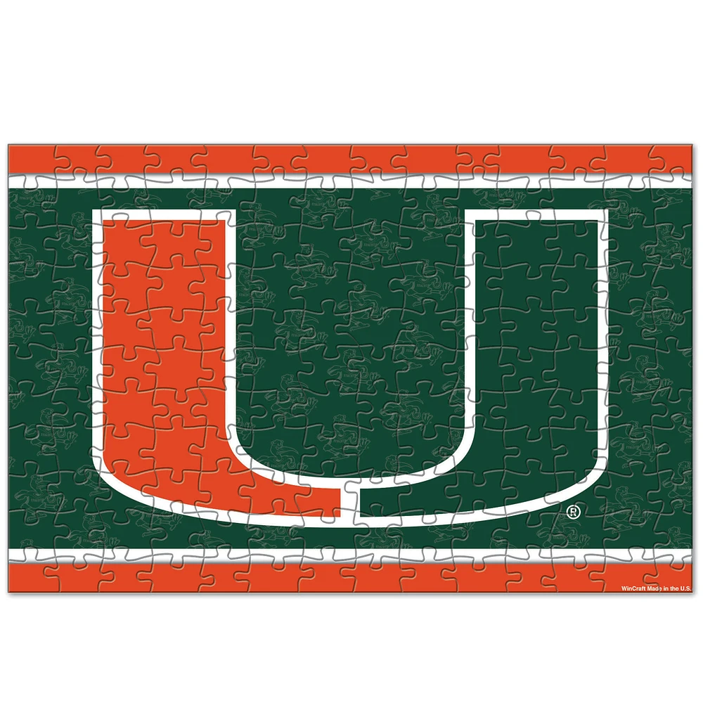 WinCraft Miami Hurricanes 150-Piece Team Puzzle