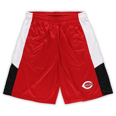 Men's Red Cincinnati Reds Big & Tall Team Shorts