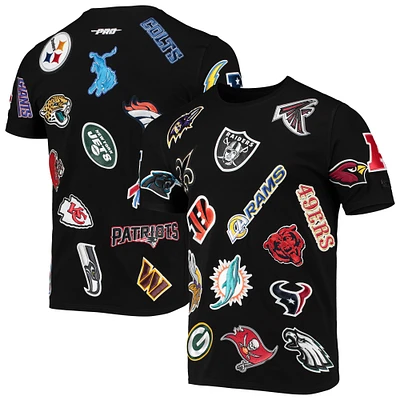 Men's Pro Standard Black NFL League Wordmark T-Shirt