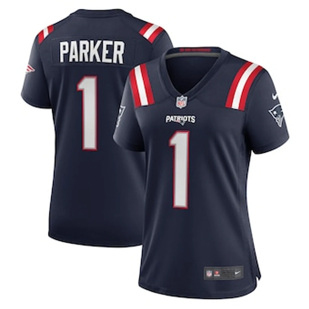 Women's Nike DeVante Parker Navy New England Patriots Game Jersey