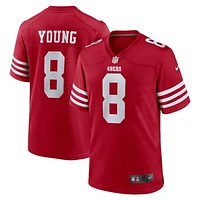 Men's Nike Steve Young Scarlet San Francisco 49ers Retired Player Game Jersey