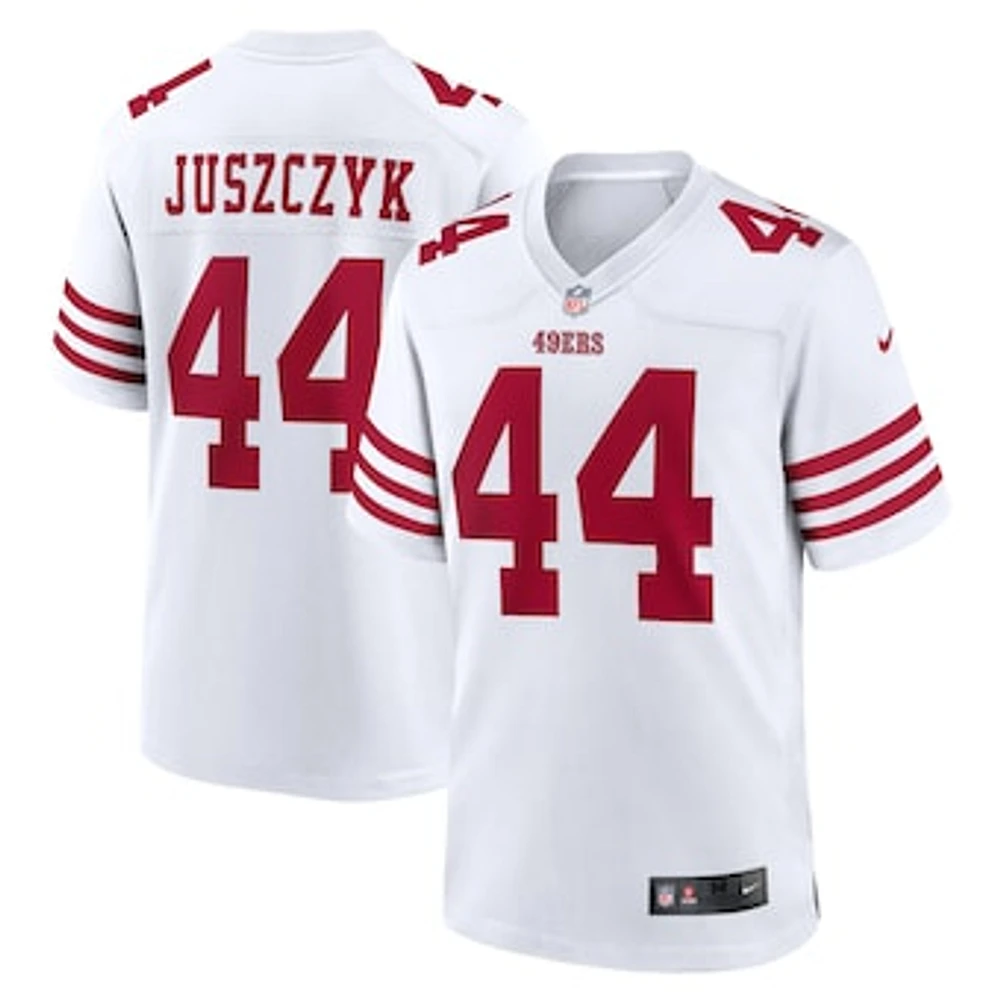 Men's Nike Kyle Juszczyk White San Francisco 49ers Player Game Jersey