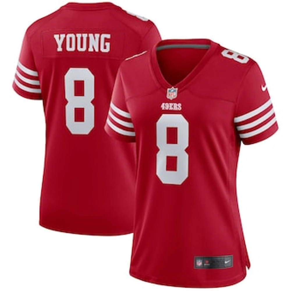 Women's Nike Steve Young Scarlet San Francisco 49ers Retired Player Game Jersey