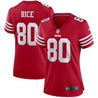 Women's Nike Jerry Rice Scarlet San Francisco 49ers Retired Player Game Jersey