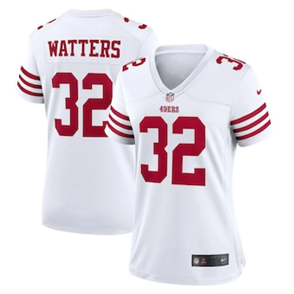 Women's Nike Ricky Watters White San Francisco 49ers Retired Player Game Jersey