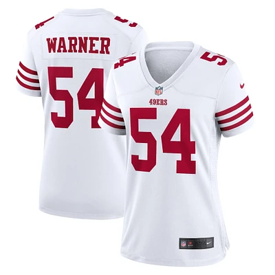 Women's Nike Fred Warner White San Francisco 49ers Player Jersey