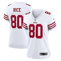 Women's Nike Jerry Rice White San Francisco 49ers Retired Player Game Jersey