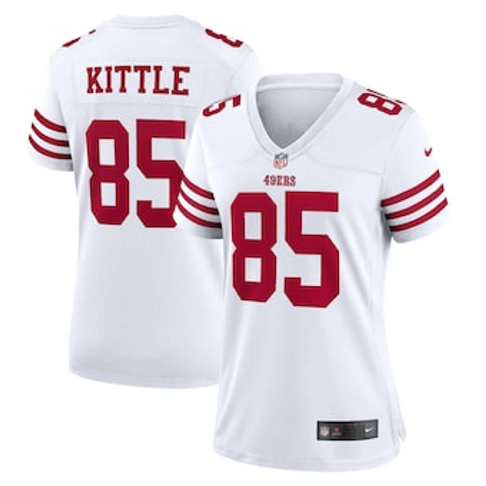 Women's Nike George Kittle White San Francisco 49ers Game Jersey