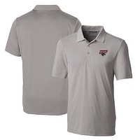 Men's Cutter & Buck Gray Clark Atlanta University Panthers Big Tall Forge Stretch Polo