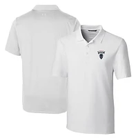 Men's Cutter & Buck White Howard Bison Big Tall Forge Stretch Polo