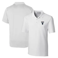 Men's Cutter & Buck White Howard Bison Big Tall Forge Stretch Polo
