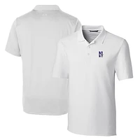 Men's Cutter & Buck White Northwestern Wildcats Big Tall Forge Stretch Polo