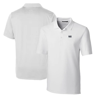 Men's Cutter & Buck White Jackson State Tigers Big Tall Forge Stretch Polo